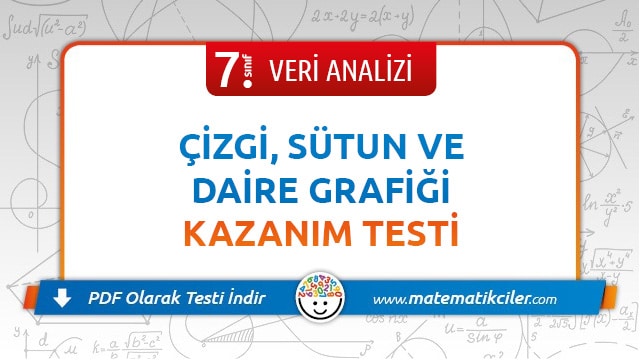 7. Sınıf Grafikler Testi PDF İndir